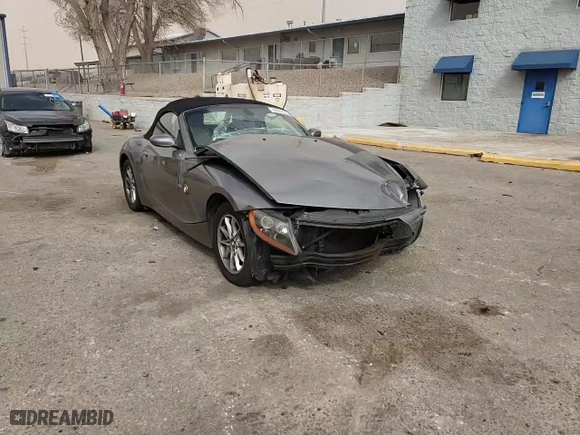 2004 BMW Z4 2.5i with VIN 4USBT335X4LS52717, listed as a Copart auction lot 48002325 with 108,919 mi miles and Salvage Title. Bid and sale history available at carsss.com. Image 11.