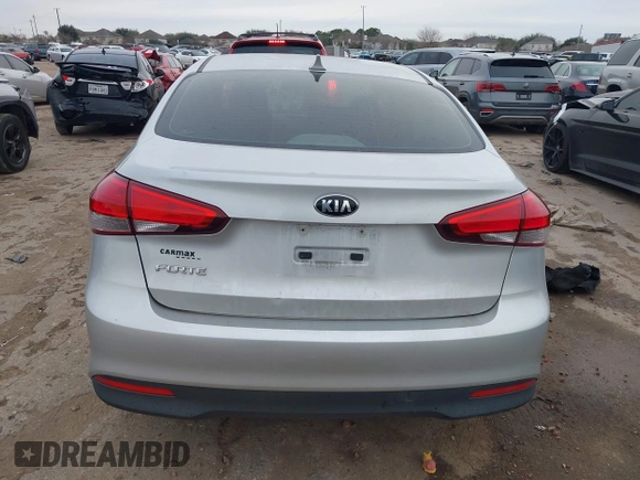 2018 Kia Forte LX with VIN 3KPFK4A73JE193261, listed as a IAAI auction lot 41645310 with 52,067 mi miles. Bid and sale history available at carsss.com. Image 16.