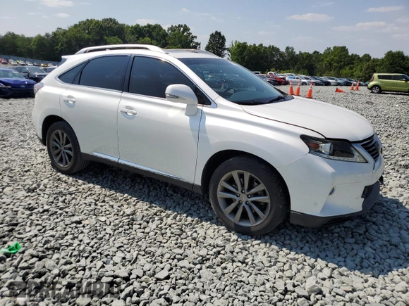 2015 Lexus RX 350 with VIN JTJZK1BA4F2420805, listed as a Copart auction lot 59491335 with 167,016 mi miles and Salvage title. Bid and sale history available at DreamBid. Image 4.