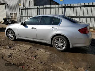 2011 Infiniti G25 x with VIN JN1DV6AR6BM651635, listed as a Copart auction lot 77087224 with 190,132 mi miles and Salvage Title. Bid and sale history available at carsss.com. Image 2.