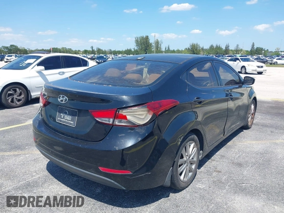2016 Hyundai Elantra SE with VIN 5NPDH4AE3GH655259, listed as a IAAI auction lot 42032526 with 152,676 mi miles and . Bid and sale history available at DreamBid. Image 6.