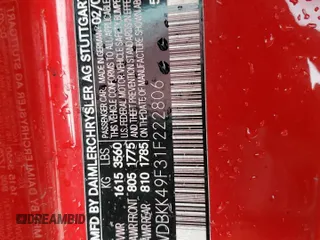 2001 Mercedes-Benz SLK 230 Kompressor с VIN WDBKK49F31F222806, выставлен на аукционе Copart как лот 58704015 с пробегом 128 695 миль миль и Списание • Salvage title. История ставок и продаж доступна на DreamBid. Изображение 12.