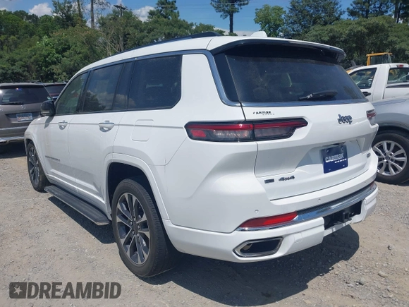 2022 Jeep Grand Cherokee Overland with VIN 1C4RJKDG0N8515094, listed as a IAAI auction lot 42722415 with Not provided miles and . Bid and sale history available at DreamBid. Image 3.