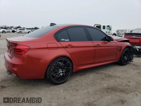 2017 BMW M3 z VIN WBS8M9C54H5G83463, wystawiony jako Copart lot #44850405 z przebiegiem 44 512 mil mil oraz Szkoda całkowita • Salvage title. Historia ofert i sprzedaży dostępna na DreamBid. Obrazek 3.