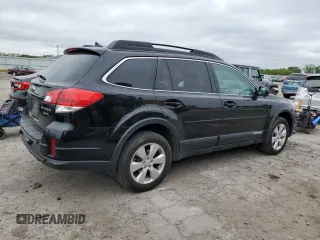 2011 Subaru Outback Limited Power Moon with VIN 4S4BREKC2B2388001, listed as a Copart auction lot 57643985 with 189,406 mi miles and Salvage title. Bid and sale history available at DreamBid. Image 3.
