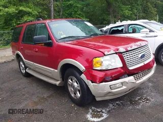 2006 Ford Expedition Eddie Bauer z VIN 1FMPU17506LA33013, wystawiony jako IAAI lot #42201809 z przebiegiem 205 163 mil mil oraz . Historia ofert i sprzedaży dostępna na DreamBid. Obrazek 1.