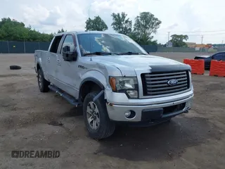 2011 Ford F-150 XLT with VIN 1FTFW1ET0BKD91241, listed as a IAAI auction lot 39856681 with 109,952 mi miles and . Bid and sale history available at DreamBid. Image 1.