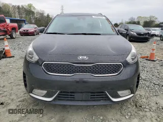 2017 Kia Niro Touring with VIN KNDCE3LC7H5055145, listed as a Copart auction lot 45996494 with 90,695 mi miles and Salvage Title. Bid and sale history available at carsss.com. Image 5.