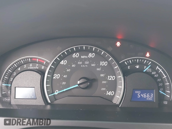2014 Toyota Camry L with VIN 4T4BF1FK6ER443115, listed as a IAAI auction lot 41554763 with 54,663 mi miles. Bid and sale history available at carsss.com. Image 7.