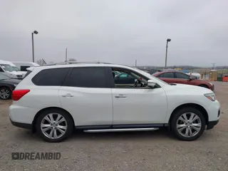 2018 Nissan Pathfinder SV with VIN 5N1DR2MM5JC659204, listed as a IAAI auction lot 41781827 with 65,835 mi miles and . Bid and sale history available at DreamBid. Image 13.