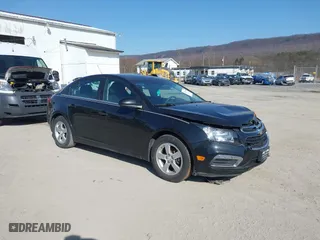2015 Chevrolet Cruze LT with VIN 1G1PC5SB6F7172091, listed as a IAAI auction lot 41763186 with 118,518 mi miles. Bid and sale history available at carsss.com. Image 1.