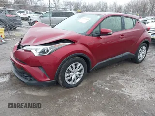 2019 Toyota C-HR XLE with VIN JTNKHMBX5K1062246, listed as a IAAI auction lot 41515839 with 44,098 mi miles. Bid and sale history available at carsss.com. Image 19.
