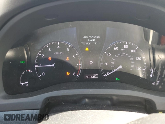 2013 Lexus RX 350 с VIN 2T2ZK1BA2DC130060, выставлен на аукционе Copart как лот 55861415 с пробегом 92 660 миль миль и Списание • Salvage title. История ставок и продаж доступна на DreamBid. Изображение 9.