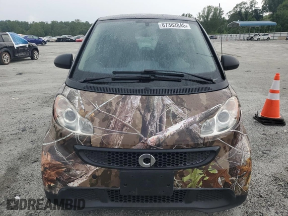 2015 Smart fortwo Passion z VIN WMEEJ3BA3FK816712, wystawiony jako Copart lot #67362845 z przebiegiem Nie podano mil oraz Czysty tytuł • Clean title. Historia ofert i sprzedaży dostępna na DreamBid. Obrazek 5.