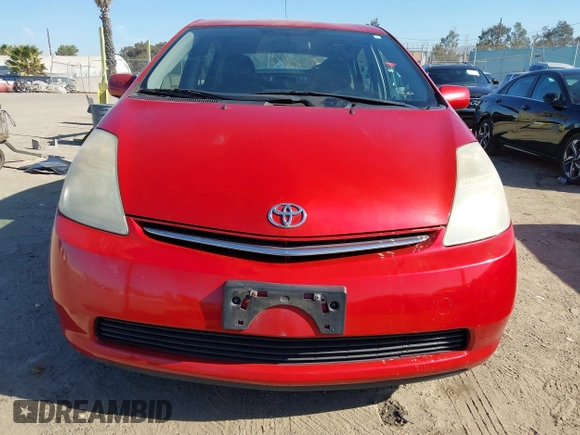 2007 Toyota Prius with VIN JTDKB20U777675640, listed as a IAAI auction lot 42021455 with 153,556 mi miles and . Bid and sale history available at carsss.com. Image 6.