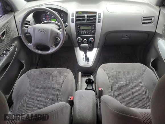 2007 Hyundai Tucson SE with VIN KM8JN12D37U524317, listed as a Copart auction lot 51601275 with 97,755 mi miles and Salvage Title. Bid and sale history available at carsss.com. Image 8.