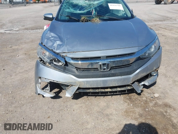 2017 Honda Civic Sedan EX-T with VIN 19XFC1F30HE013214, listed as a IAAI auction lot 41931716 with 185,215 mi miles. Bid and sale history available at carsss.com. Image 12.
