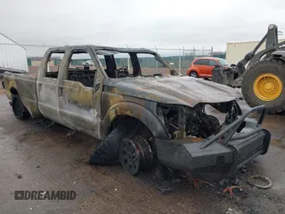 2012 Ford Super Duty F-250 SRW XL with VIN 1FT7W2BT1CEB50092, listed as a IAAI auction lot 41684418 with Not Provided miles. Bid and sale history available at carsss.com. Image 1.