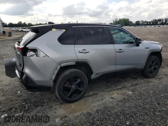 2021 Toyota RAV4 Hybrid XSE z VIN 2T3E6RFV8MW018615, wystawiony jako Copart lot #64646535 z przebiegiem 42 789 mil mil oraz Szkoda całkowita • Salvage title. Historia ofert i sprzedaży dostępna na DreamBid. Obrazek 3.
