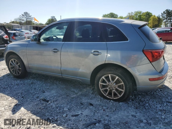 2011 Audi Q5 Premium Plus with VIN WA1LFAFP6BA017009, listed as a Copart auction lot 52529305 with 123,546 mi miles and Clean Title. Bid and sale history available at DreamBid. Image 2.
