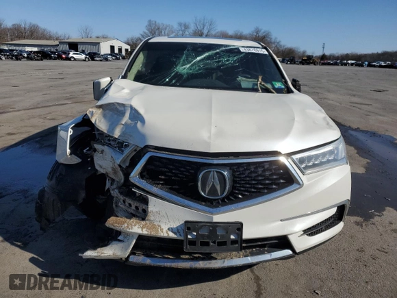 2018 Acura MDX with VIN 5J8YD3H35JL002030, listed as a Copart auction lot 43876915 with Not provided miles and Salvage title. Bid and sale history available at DreamBid. Image 5.