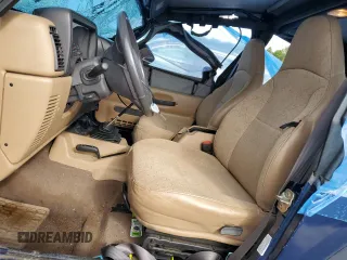 2001 Jeep Wrangler Sport with VIN 1J4FA49S41P335459, listed as a Copart auction lot 72831244 with 161,464 mi miles and Salvage Title. Bid and sale history available at carsss.com. Image 7.