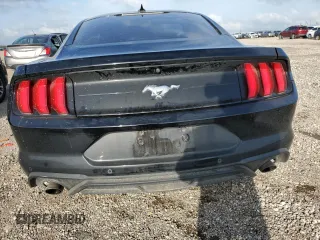 2021 Ford Mustang EcoBoost with VIN 1FA6P8THXM5102166, listed as a Copart auction lot 51295965 with 52,342 mi miles and Salvage Title. Bid and sale history available at carsss.com. Image 6.