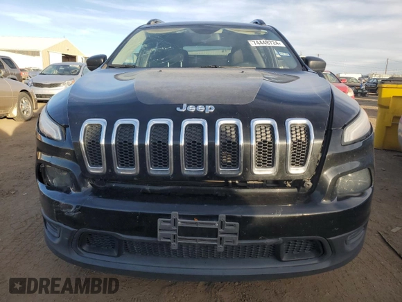 2017 Jeep Cherokee Altitude с VIN 1C4PJLAB2HW611217, выставлен на аукционе Copart как лот 74448724 с пробегом 90 508 миль миль и Списание • Salvage title. История ставок и продаж доступна на DreamBid. Изображение 5.