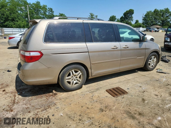 2006 Honda Odyssey EX с VIN 5FNRL38466B016852, выставлен на аукционе Copart как лот 66762975 с пробегом 263 992 миль миль и Чистый • Clean title. История ставок и продаж доступна на DreamBid. Изображение 3.