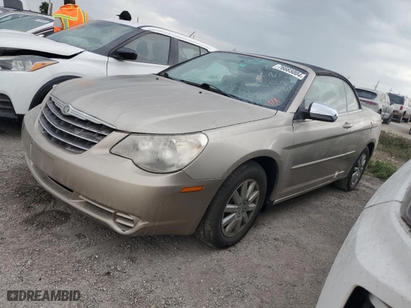 2008 Chrysler Sebring LX with VIN 1C3LC45K88N239353, listed as a Copart auction lot 76665004 with 0 mi miles and Salvage Title. Bid and sale history available at carsss.com. Image 1.