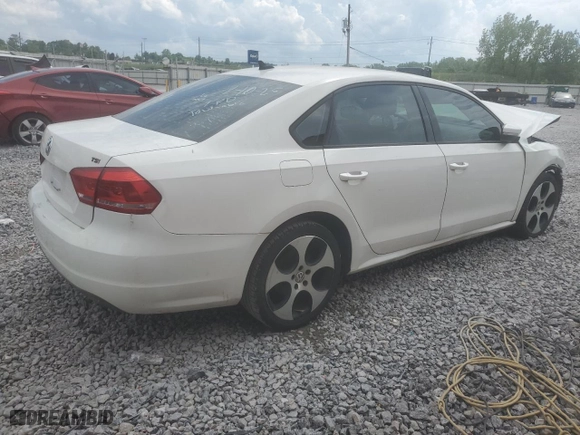 2015 Volkswagen Passat 1.8T Limited Edition with VIN 1VWAT7A30FC047790, listed as a Copart auction lot 53872185 with 0 mi miles and Clean Title. Bid and sale history available at carsss.com. Image 3.