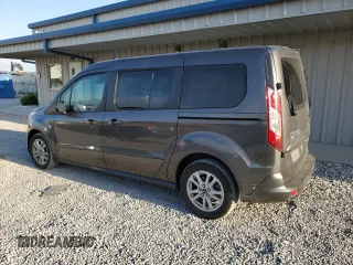 2021 Ford Transit Connect XLT with VIN NM0GS9F21M1487521, listed as a Copart auction lot 53732695 with 58,187 mi miles and Salvage title. Bid and sale history available at DreamBid. Image 2.
