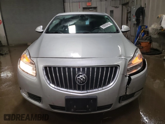 2011 Buick Regal CXL RL1 with VIN 2G4GN5EC0B9212496, listed as a Copart auction lot 89099435 with 61,905 mi miles and Salvage Title. Bid and sale history available at DreamBid. Image 5.