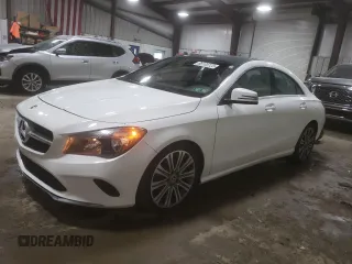 2018 Mercedes-Benz CLA 250 with VIN WDDSJ4GB2JN631802, listed as a Copart auction lot 66105123 with 28,093 mi miles and . Bid and sale history available at DreamBid. Image 1.
