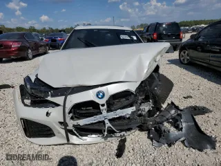2023 BMW i4 M50 with VIN WBY33AW07PFP55475, listed as a Copart auction lot 66895773 with 0 mi miles. Bid and sale history available at carsss.com. Image 5.