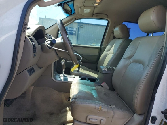 2006 Nissan Pathfinder SE with VIN 5N1AR18U26C683880, listed as a Copart auction lot 50251575 with 201,321 mi miles and Salvage Title. Bid and sale history available at carsss.com. Image 7.