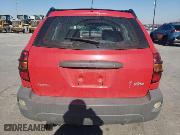 2003 Pontiac Vibe with VIN 5Y2SL62893Z416733, listed as a Copart auction lot 41409065 with 52,366 mi miles and Salvage Title. Bid and sale history available at DreamBid. Image 6.