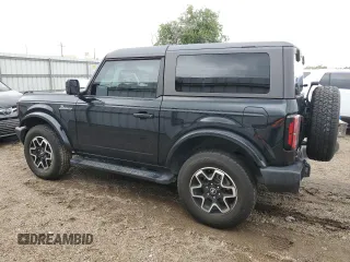 2023 Ford Bronco with VIN 1FMDE5AH4PLB13846, listed as a Copart auction lot 53741085 with 19,231 mi miles and Salvage title. Bid and sale history available at DreamBid. Image 2.