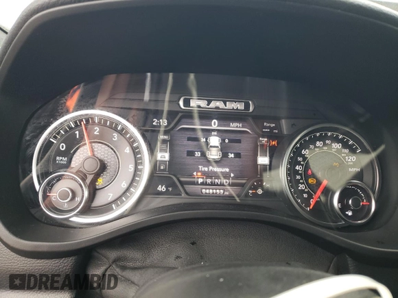 2019 Ram 1500 Rebel z VIN 1C6SRFET5KN870103, wystawiony jako Copart lot #43571475 z przebiegiem 48 153 mil mil oraz Szkoda całkowita • Salvage title. Historia ofert i sprzedaży dostępna na DreamBid. Obrazek 9.