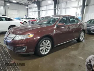 2009 Lincoln MKS with VIN 1LNHM94R89G613780, listed as a Copart auction lot 46862005 with 148,486 mi miles and Salvage Title. Bid and sale history available at carsss.com. Image 1.