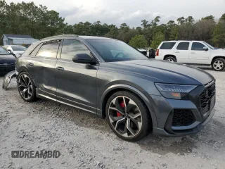 2020 Audi RS Q8 z VIN WU1ARAF16LD020446, wystawiony jako Copart lot #43275034 z przebiegiem Nie podano mil oraz . Historia ofert i sprzedaży dostępna na DreamBid. Obrazek 4.