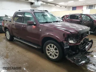 2007 Ford Explorer Sport Trac Limited with VIN 1FMEU33817UA09107, listed as a Copart auction lot 44115535 with 163,733 mi miles and Clean Title. Bid and sale history available at carsss.com. Image 4.