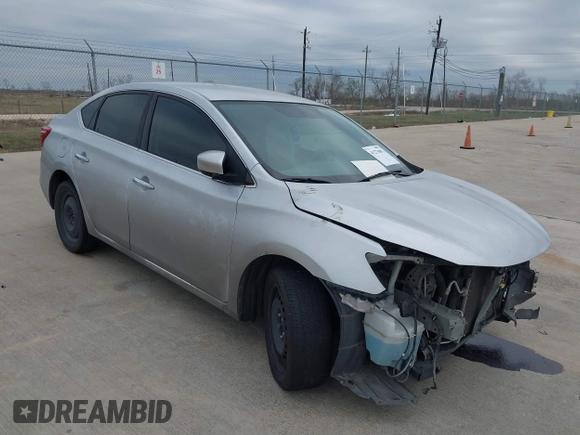 2016 Nissan Sentra SV with VIN 3N1AB7AP3GY252931, listed as a IAAI auction lot 41273001 with 169,916 mi miles and . Bid and sale history available at DreamBid. Image 1.