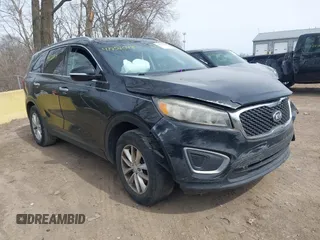 2016 Kia Sorento LX with VIN 5XYPG4A39GG064648, listed as a IAAI auction lot 41858048 with 174,570 mi miles and . Bid and sale history available at carsss.com. Image 1.
