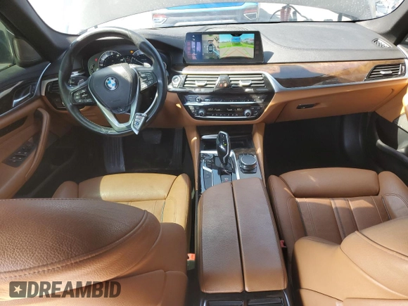 2017 BMW 5 Series 540i xDrive with VIN WBAJE7C36HWA03708, listed as a Copart auction lot 61983685 with 122,082 mi miles and Clean title. Bid and sale history available at DreamBid. Image 8.