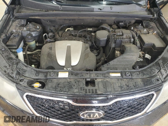 2011 Kia Sorento SX with VIN 5XYKW4A21BG093414, listed as a Copart auction lot 50169625 with 166,855 mi miles and Salvage Title. Bid and sale history available at carsss.com. Image 13.