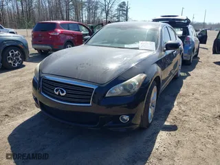 2013 Infiniti M37 with VIN JN1BY1AR2DM603389, listed as a IAAI auction lot 41753737 with 163,463 mi miles. Bid and sale history available at carsss.com. Image 17.
