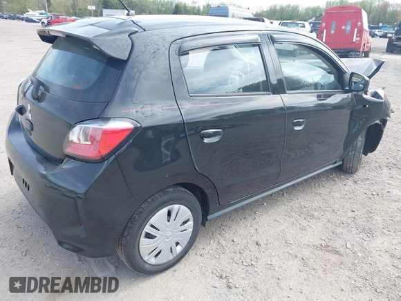 2021 Mitsubishi Mirage ES с VIN ML32AUHJ9MH001037, выставлен на аукционе IAAI как лот 42130663 с пробегом 36 329 миль миль и . История ставок и продаж доступна на DreamBid. Изображение 4.