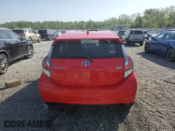 2015 Toyota Prius One with VIN JTDKDTB33F1101493, listed as a Copart auction lot 52699565 with 77,448 mi miles and Salvage Title. Bid and sale history available at DreamBid. Image 6.