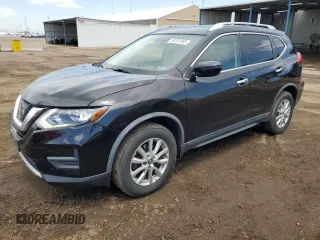 2017 Nissan Rogue S with VIN KNMAT2MV5HP609147, listed as a Copart auction lot 58761065 with 43,988 mi miles and Clean title. Bid and sale history available at DreamBid. Image 1.